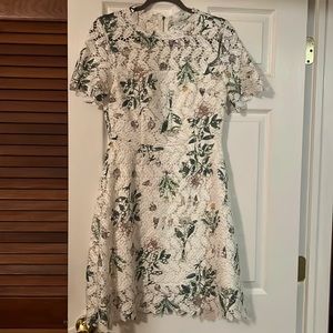 Wildflower Crochet Flare Dress